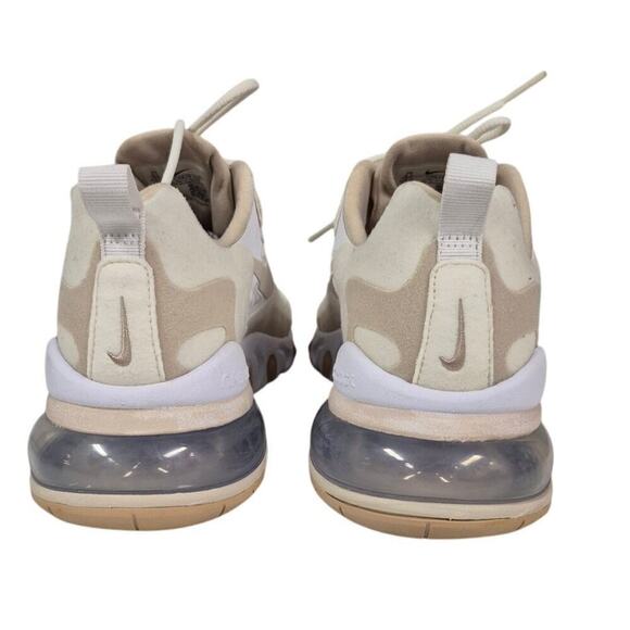 Nike Air Max 270 React Summit White Orewood Brown Womens 9.5 - Picture 3 of 7